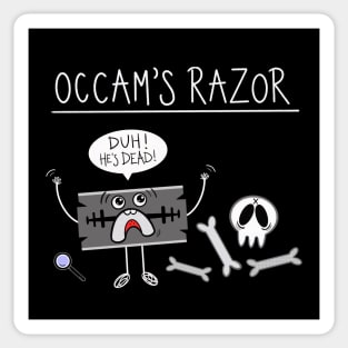 Occam’s Razor Sticker